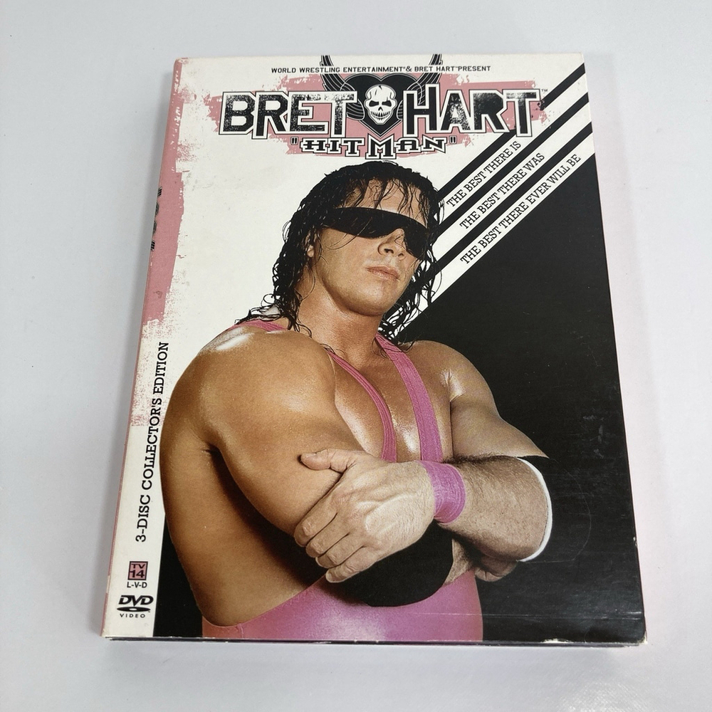 Bret Hitman Hart‎ (DVD, 2005) 3-Disc Collector’s Edition WWE Home Video